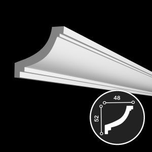 Карниз под LED подсветку 1.50.215, Европласт